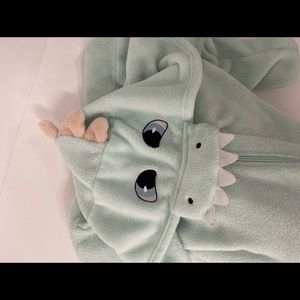 Green Dinosaur onesie
